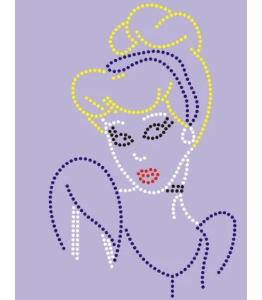 Olaf transfer de strass 20x14cm