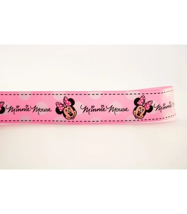 Minnie Mouse Blanca con Lunares Grandes 25mm