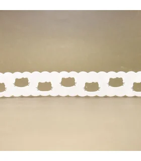 Hello Kitty Rayas Rosas 22 mm