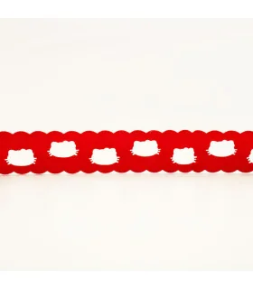 Hello Kitty TROQUELADA Blanca 30 mm