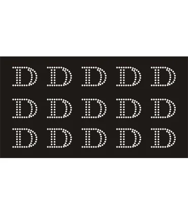 Transfer de Strass LETRAS 32mm - Varias opciones