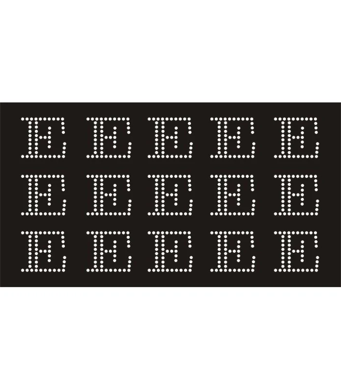 Transfer de Strass LETRAS 32mm - Varias opciones