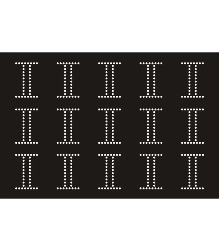 Transfer de Strass LETRAS 32mm - Varias opciones