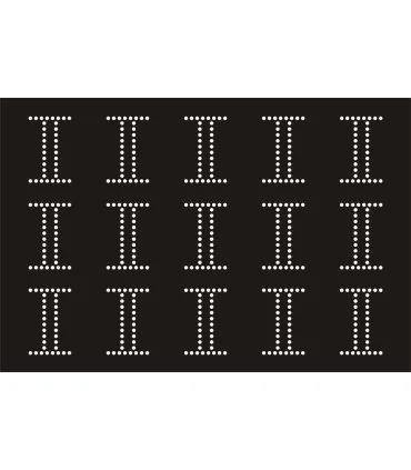 Transfer de Strass LETRAS 32mm - Varias opciones