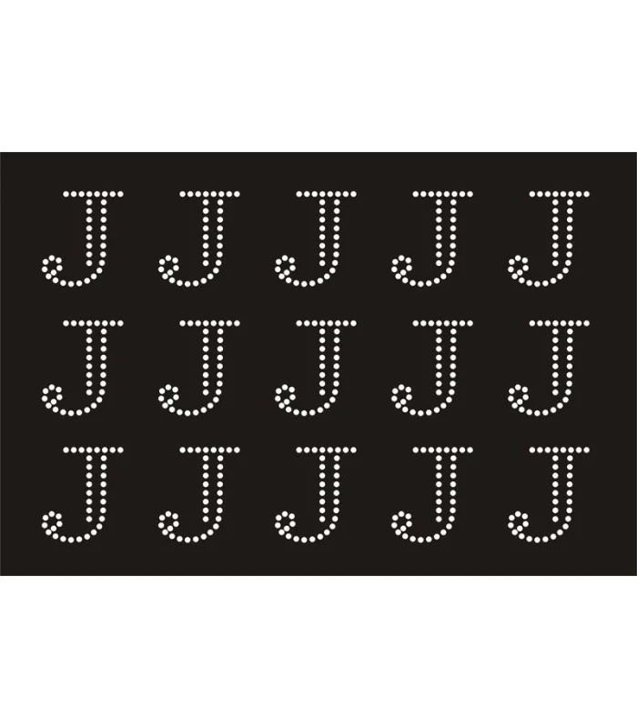 Transfer de Strass LETRAS 32mm - Varias opciones