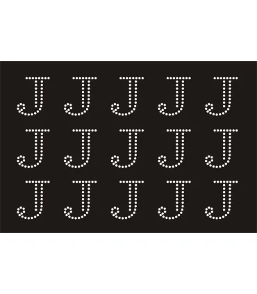 Transfer de Strass LETRAS 32mm - Varias opciones