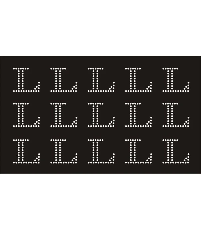 Transfer de Strass LETRAS 32mm - Varias opciones