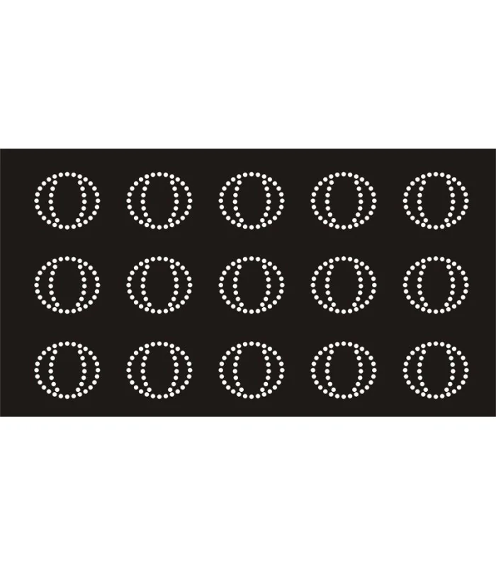 Transfer de Strass LETRAS 32mm - Varias opciones