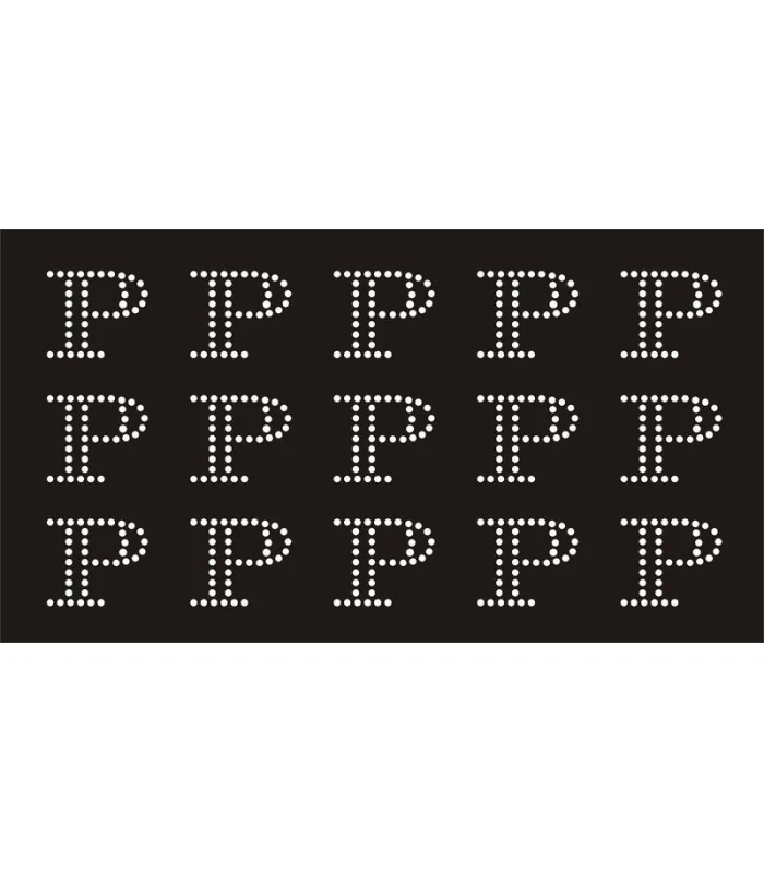 Transfer de Strass LETRAS 32mm - Varias opciones