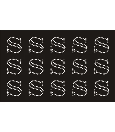 Transfer de Strass LETRAS 32mm - Varias opciones