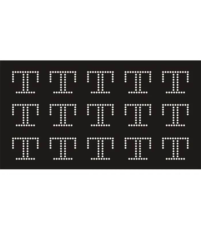 Transfer de Strass LETRAS 32mm - Varias opciones