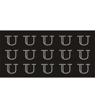 Transfer de Strass LETRAS 32mm - Varias opciones