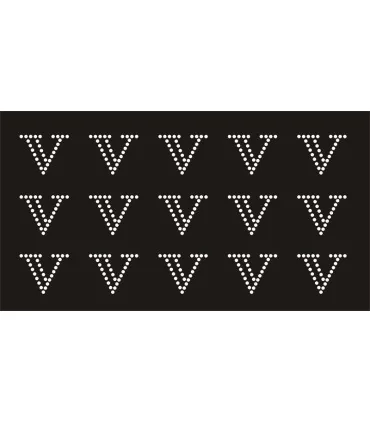 Transfer de Strass LETRAS 32mm - Varias opciones