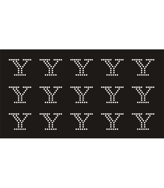 Transfer de Strass LETRAS 32mm - Varias opciones