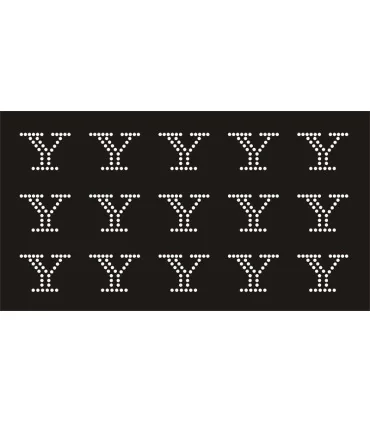Transfer de Strass LETRAS 32mm - Varias opciones