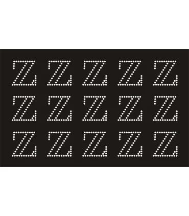 Transfer de Strass LETRAS 32mm - Varias opciones