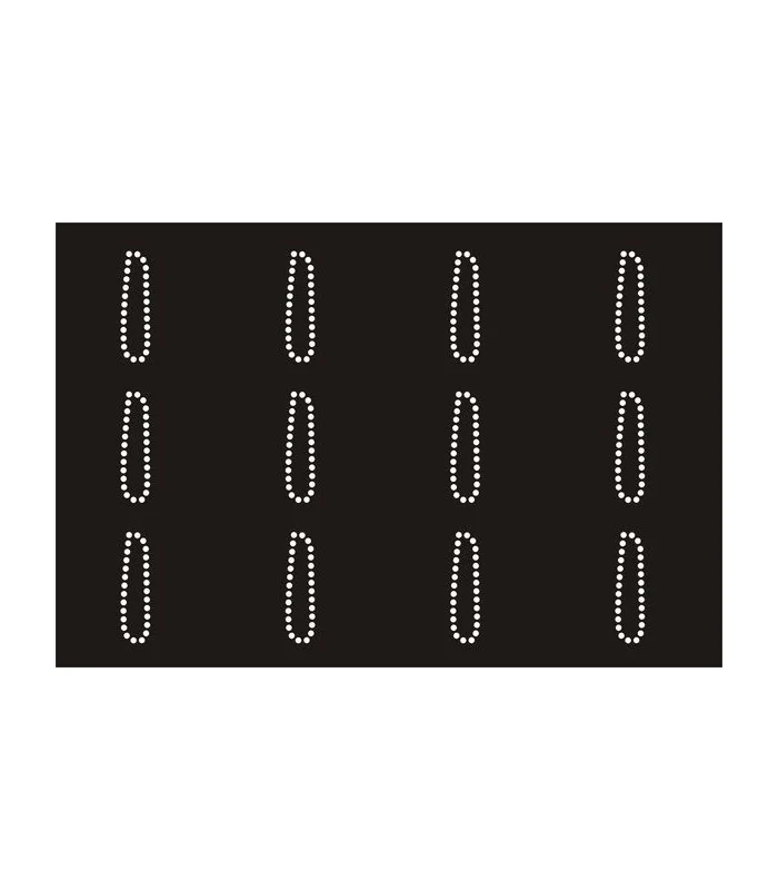 Transfer de Strass LETRAS ENGRAVER 32mm - Varias opciones