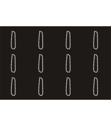 Transfer de Strass LETRAS ENGRAVER 32mm - Varias opciones