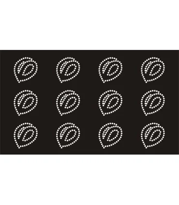 Transfer de Strass LETRAS ENGRAVER 32mm - Varias opciones