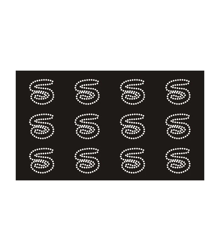 Transfer de Strass LETRAS ENGRAVER 32mm - Varias opciones