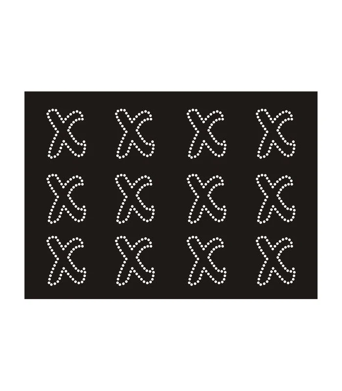 Transfer de Strass LETRAS ENGRAVER 32mm - Varias opciones