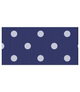 Lunares rojo/negro 38mm