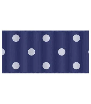 Lunares rojo/negro 38mm