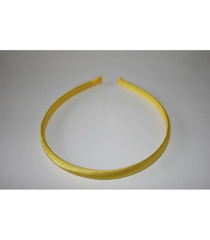 Diademas Forradas Satinadas 10mm - Varios colores