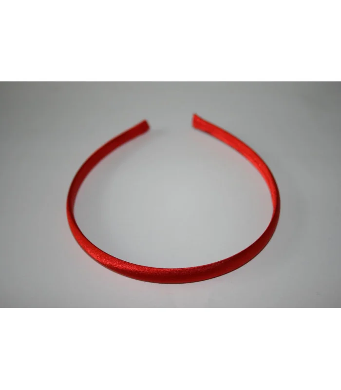 Diademas Forradas Satinadas 10mm - Varios colores