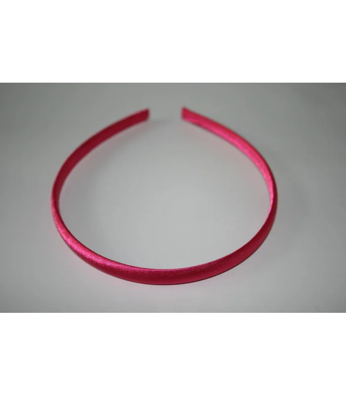 Diademas Forradas Satinadas 10mm - Varios colores