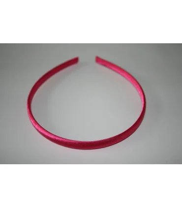 Diademas Forradas Satinadas 10mm - Varios colores