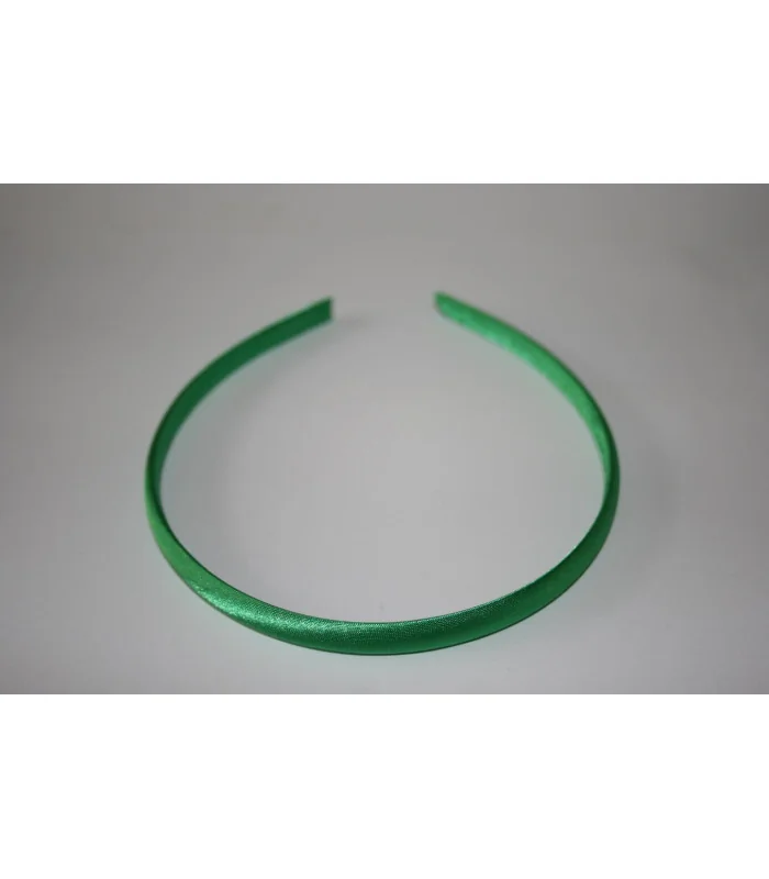 Diademas Forradas Satinadas 10mm - Varios colores