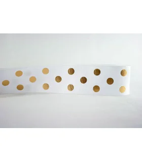 Lunares con ORO 50mm - Varios colores 2