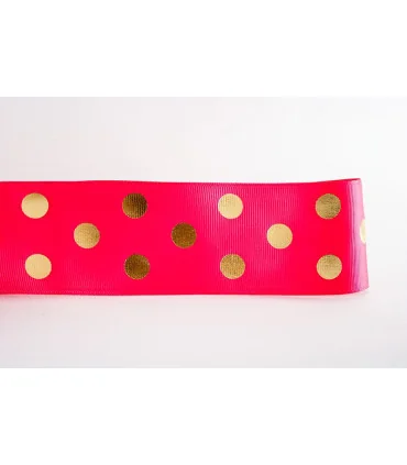 Lunares con ORO 50mm - Varios colores 