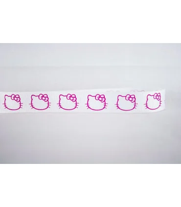 Hello Kitty SILUETA Blanca 22mm