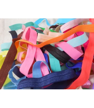 Diadema goma elástica lisas -Varios colores