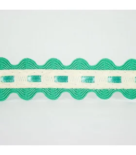 Pasacintas con PIQUILLO DOBLE - Varios colores