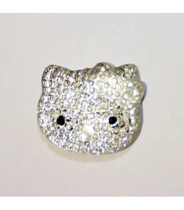 Hello Kitty TROQUELADA AZUL 30 mm