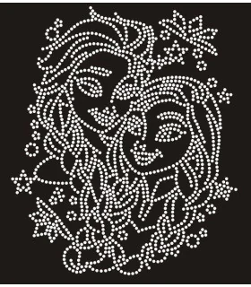 TRANSFER STRASS FROZEN 17*21CMS