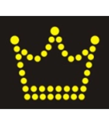 Mini STRASS CORONA 35*28mm - Varios colores