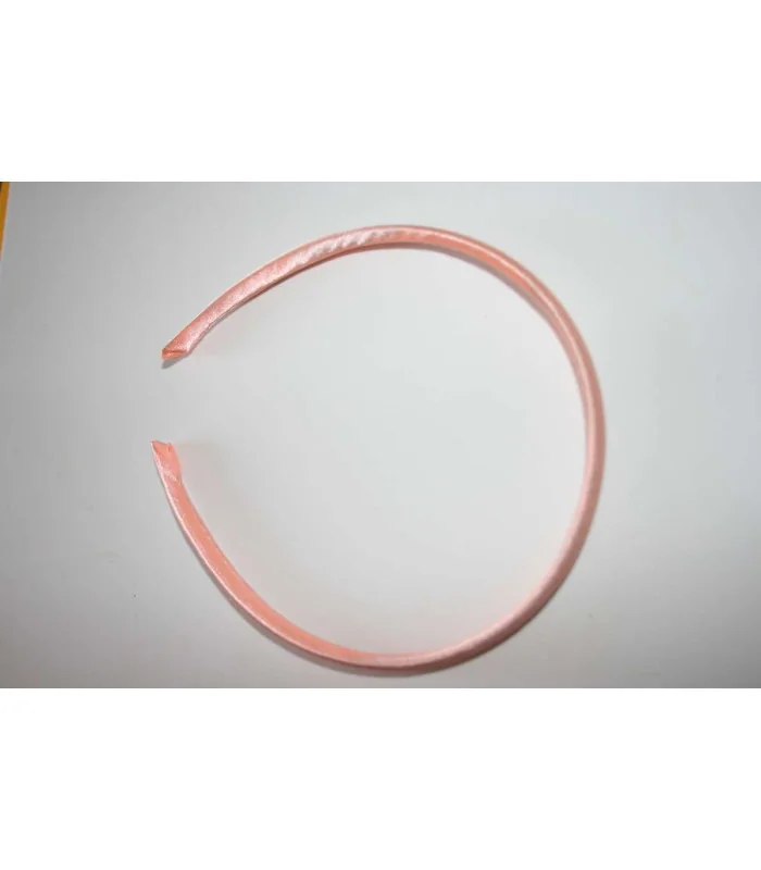 Diademas Forradas Satinadas 10mm - Varios colores