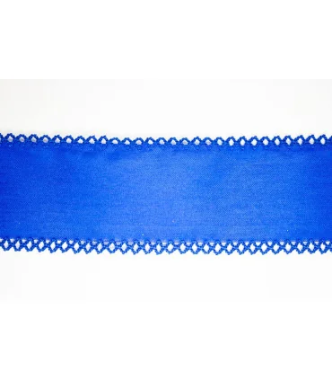 Cinta CON PUNTILLA DOBLE 50mm - Varios colores