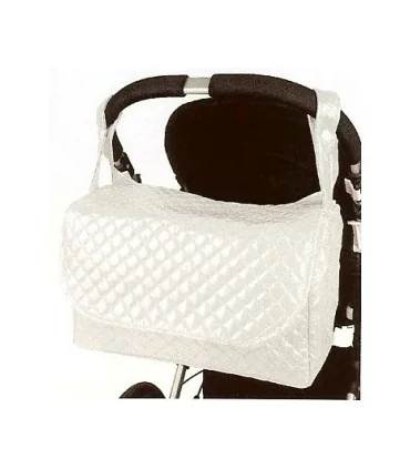 BOLSO PANERA ACOLCHADO BORDADO - Varios colores