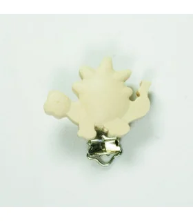 CHUPETERO DINOSAURIO SILICONA 46*55mm - Varios colores 2