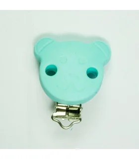 CHUPETERO OSITO SILICONA 38mm - Varios colores 2