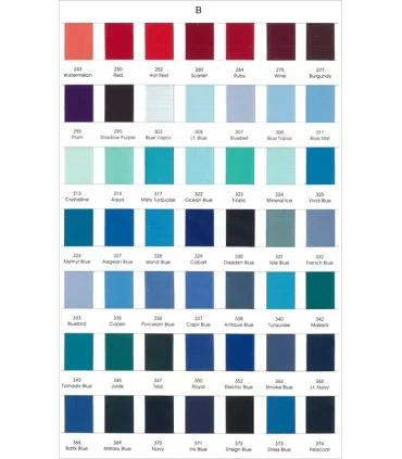 Carta de Colores Grosgrain