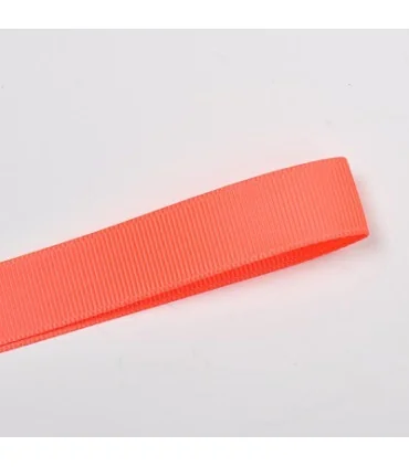 Grosgrain Naranja Neón