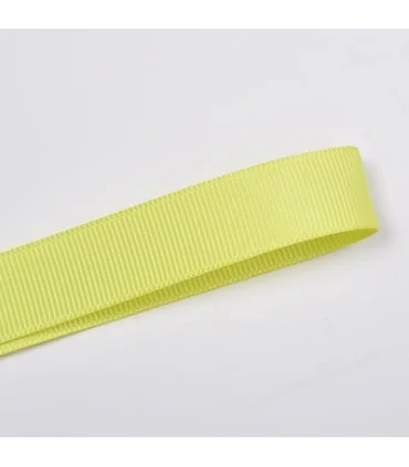 Grosgrain Amarillo Neón