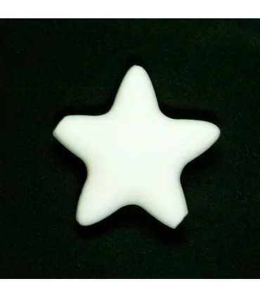 ESTRELLA SILICONA 40mm - VARIOS COLORES