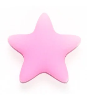ESTRELLA SILICONA 40mm - VARIOS COLORES